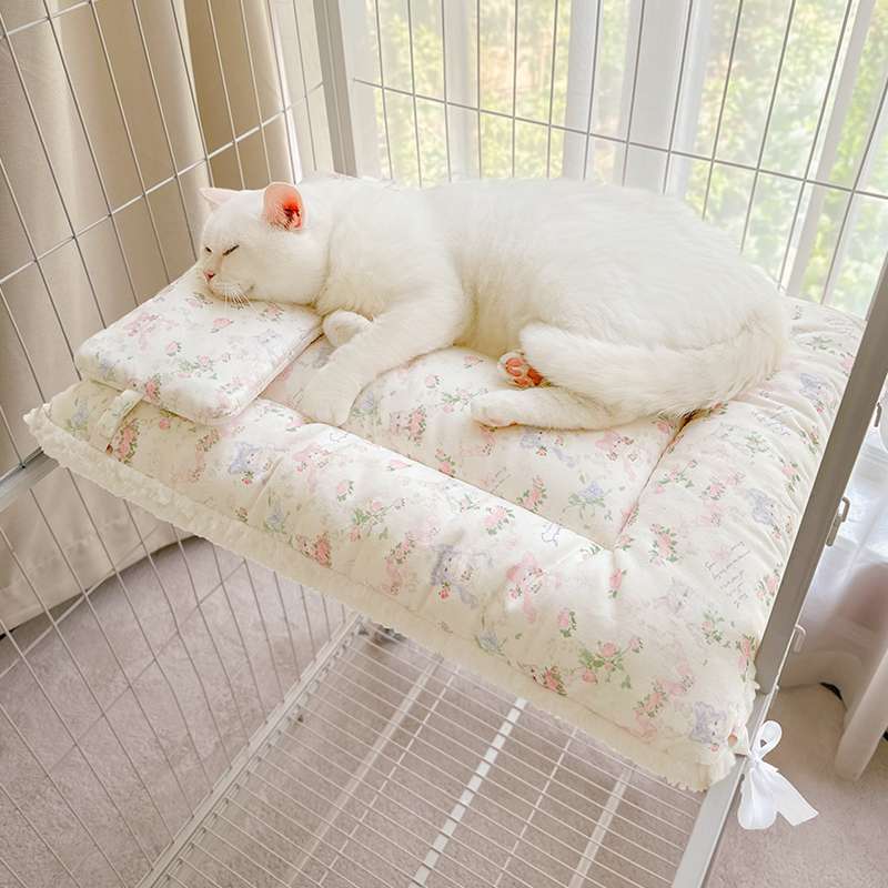 ペットマット猫用 ふんわりお姫様の猫用高級座布団