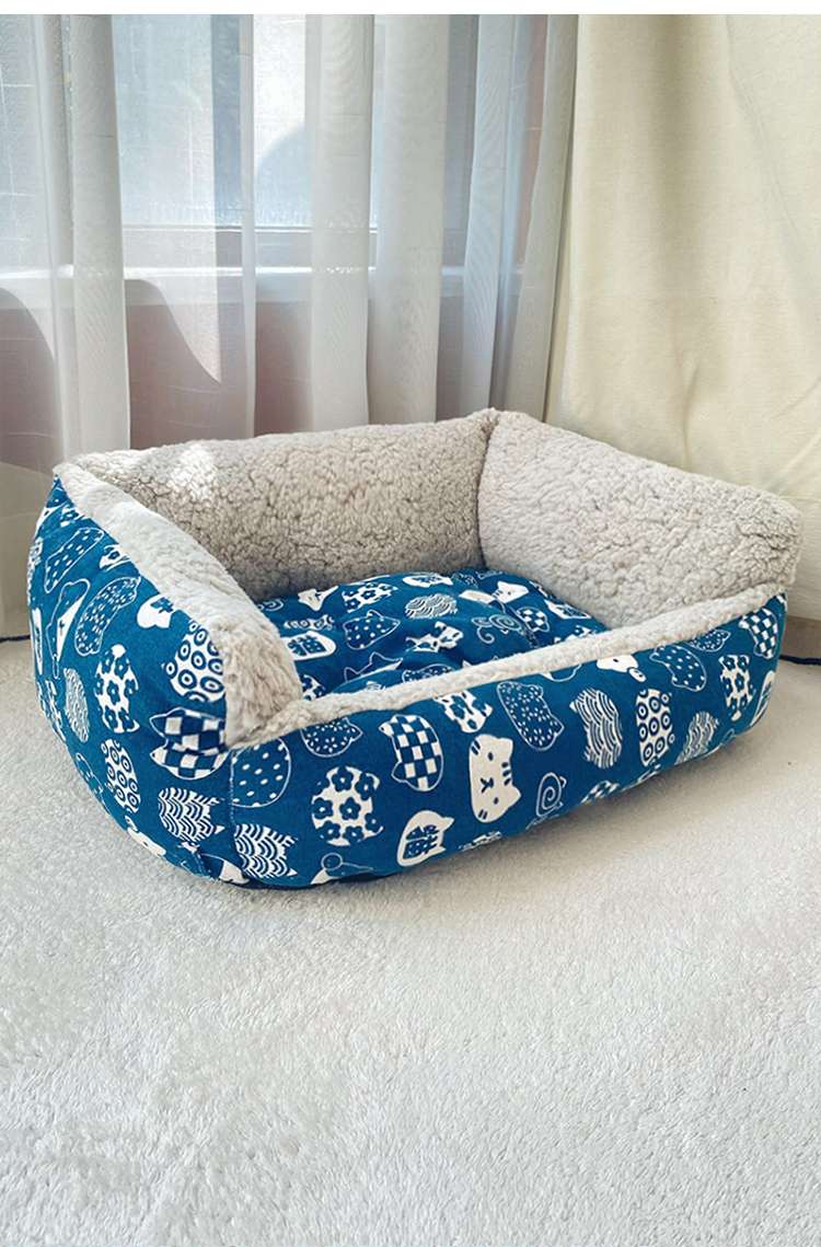 ペットマット 猫用 もこもこマット 秋冬用