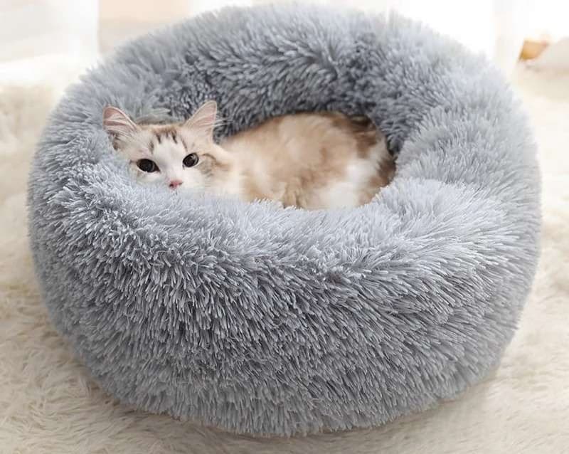 ペットマット 猫用もこもこ幸せベッド