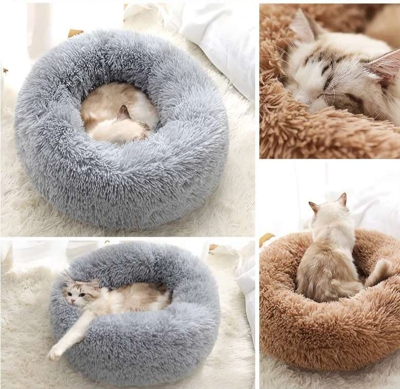 ペットマット 猫用もこもこ幸せベッド