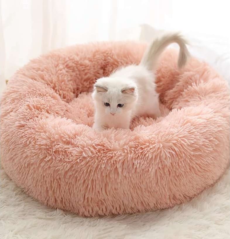 ペットマット 猫用もこもこ幸せベッド