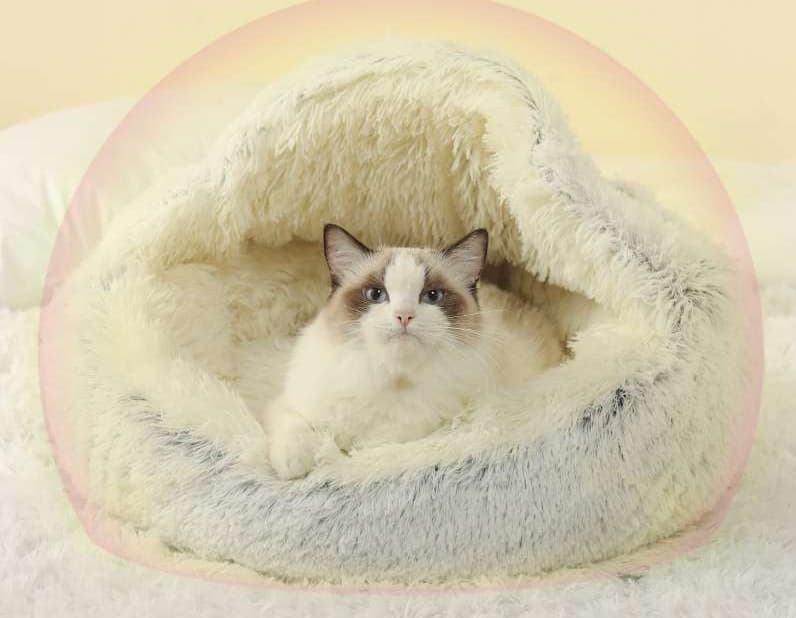 ペットマット 猫用ふわもこ贅沢ペットベッド