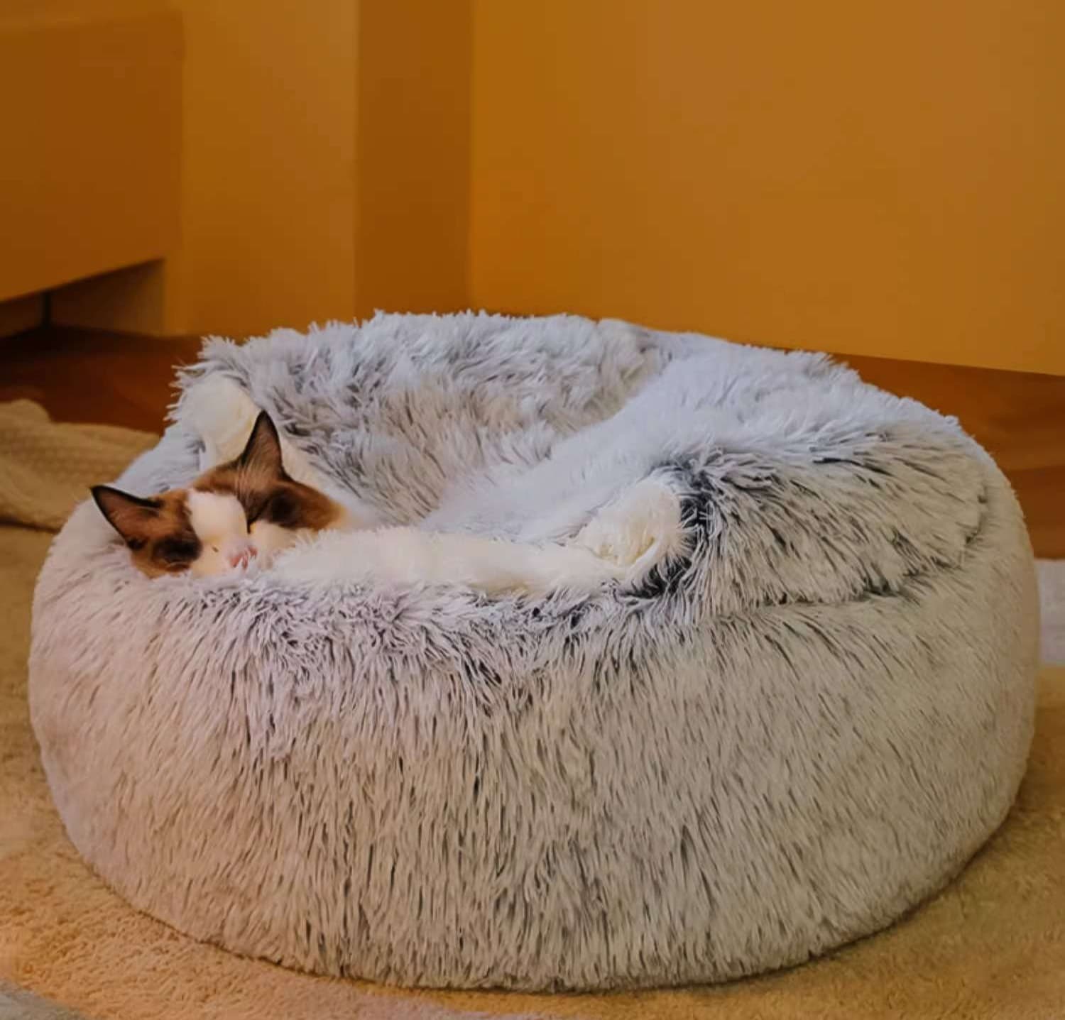 ペットマット 猫用ふわもこ贅沢ペットベッド