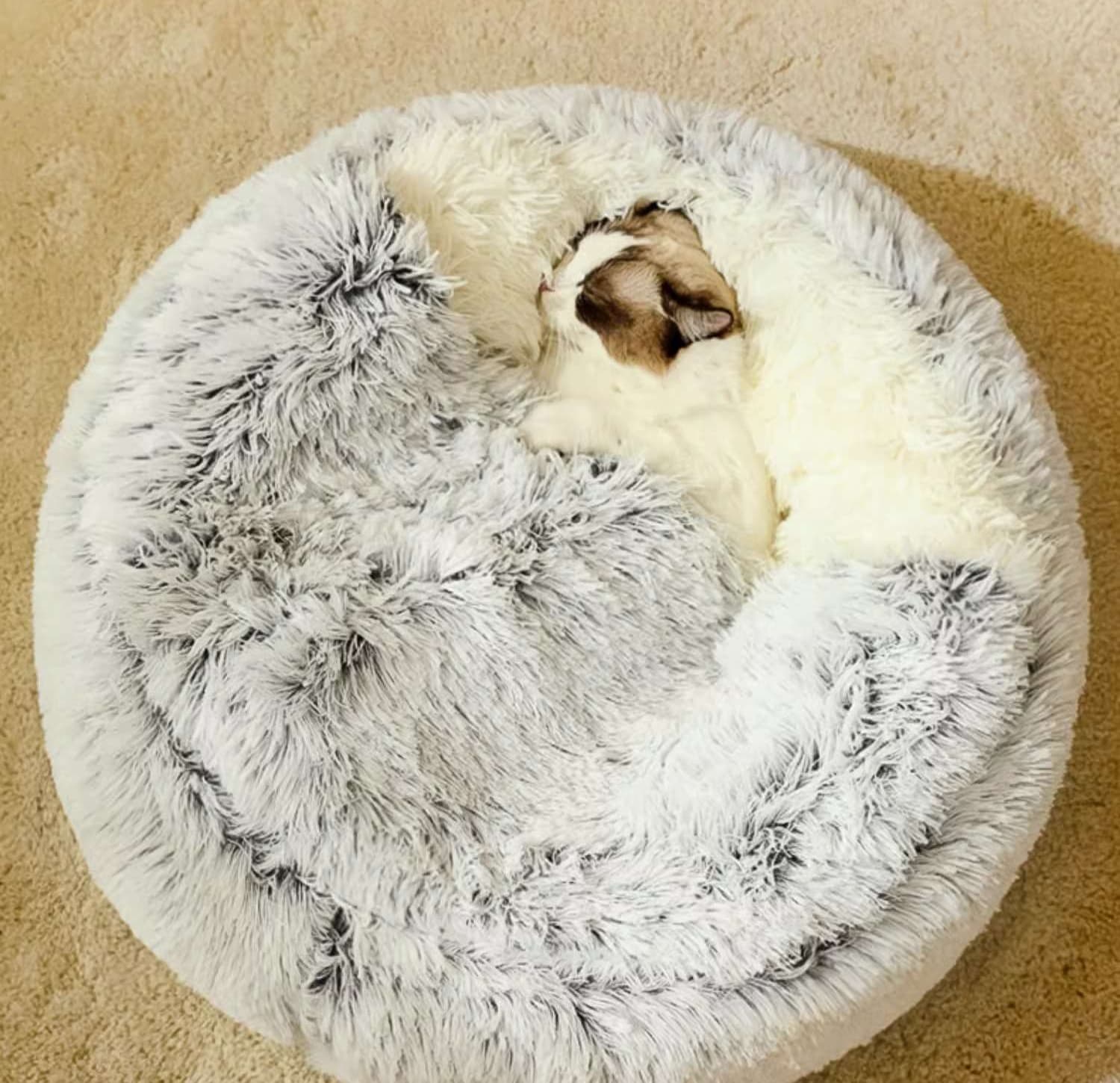 ペットマット 猫用ふわもこ贅沢ペットベッド