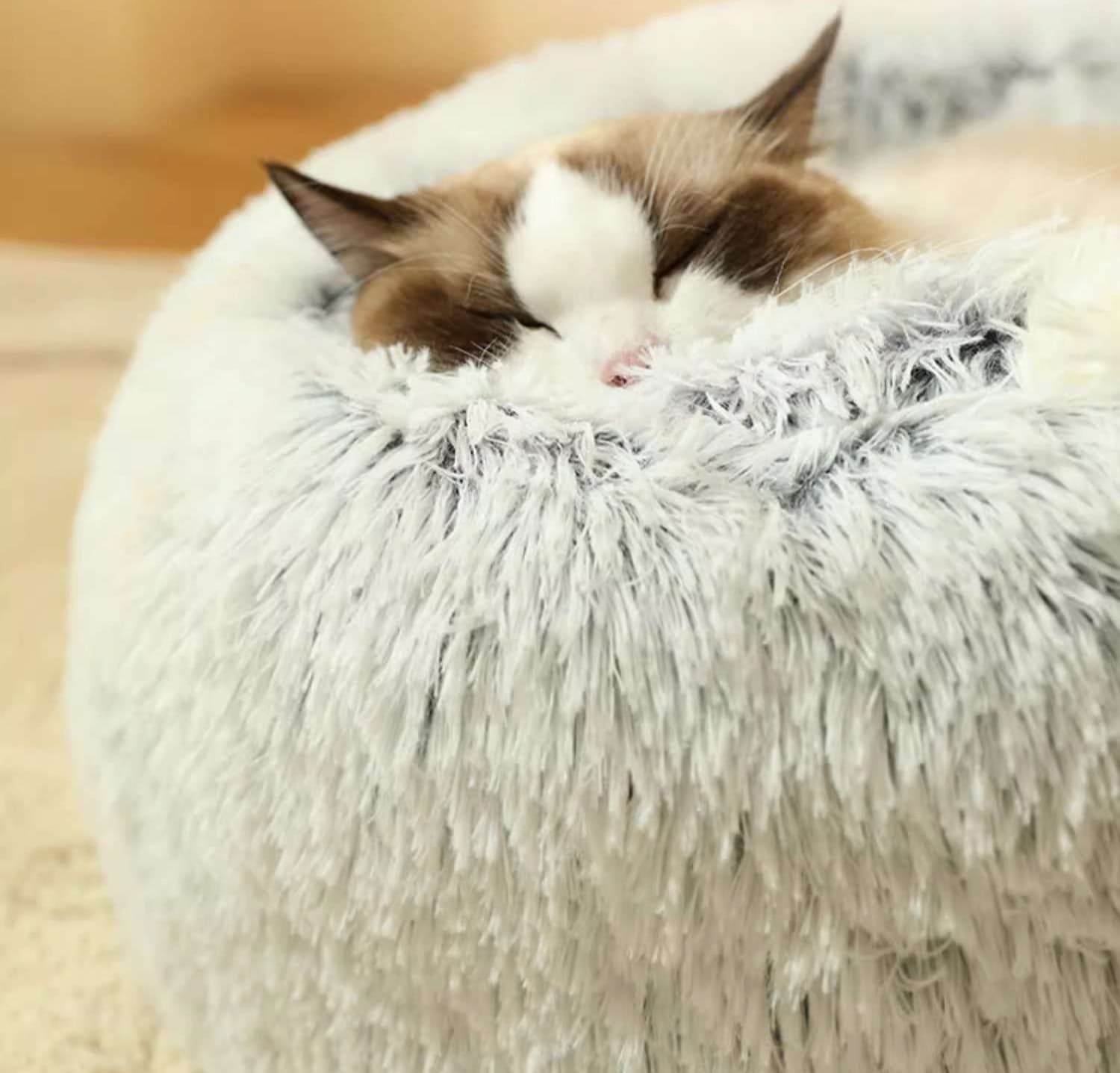 ペットマット 猫用ふわもこ贅沢ペットベッド