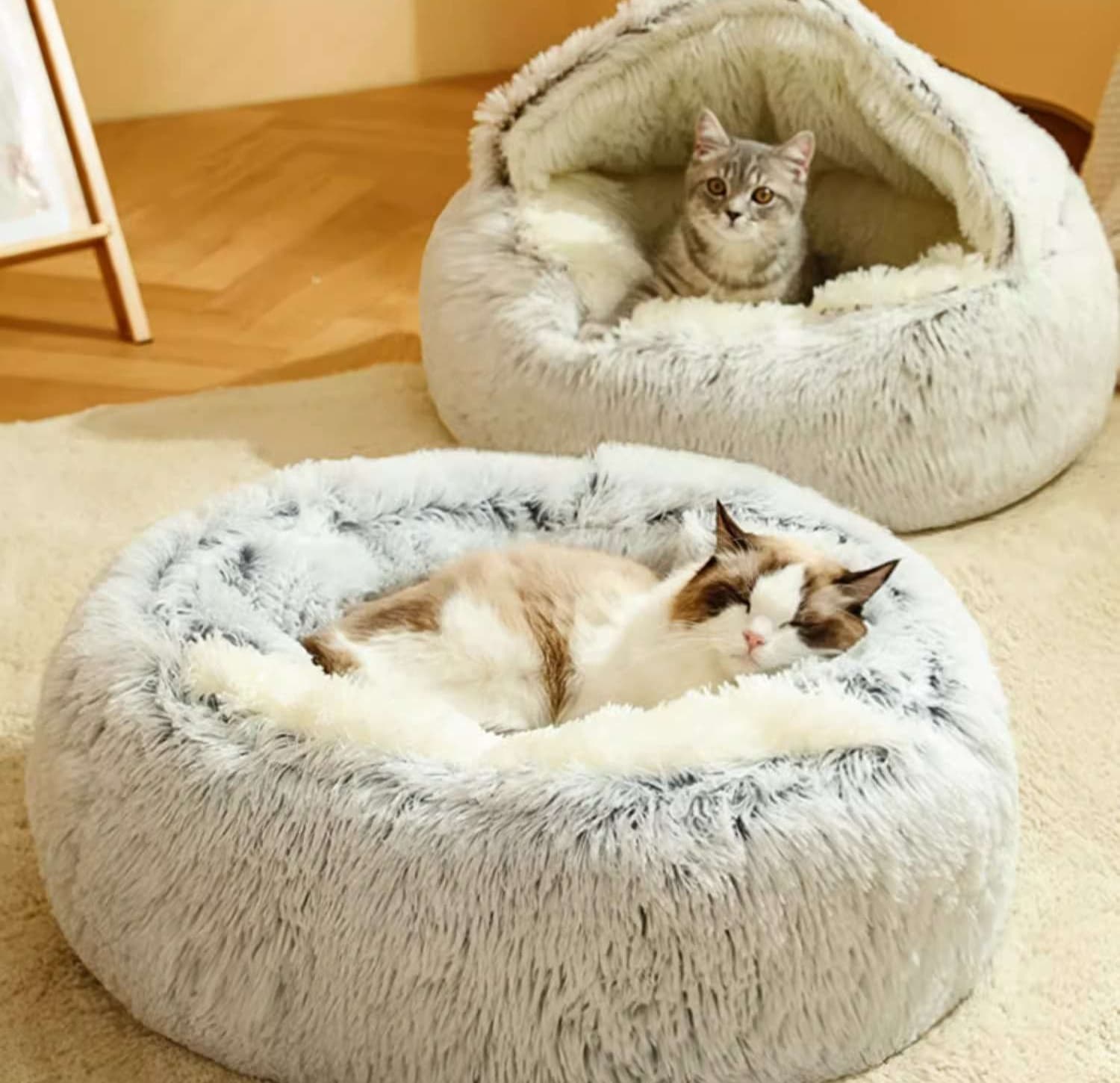 ペットマット 猫用ふわもこ贅沢ペットベッド