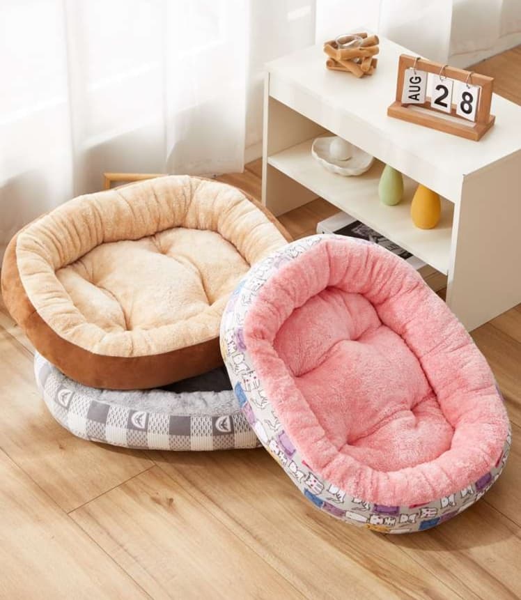 ペットマット 猫用 もこもこぬくぬくベッド