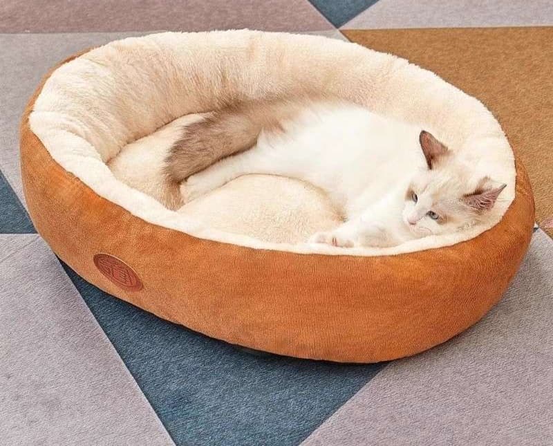 ペットマット 犬猫兼用もこもこペットベッド 深型保温マット