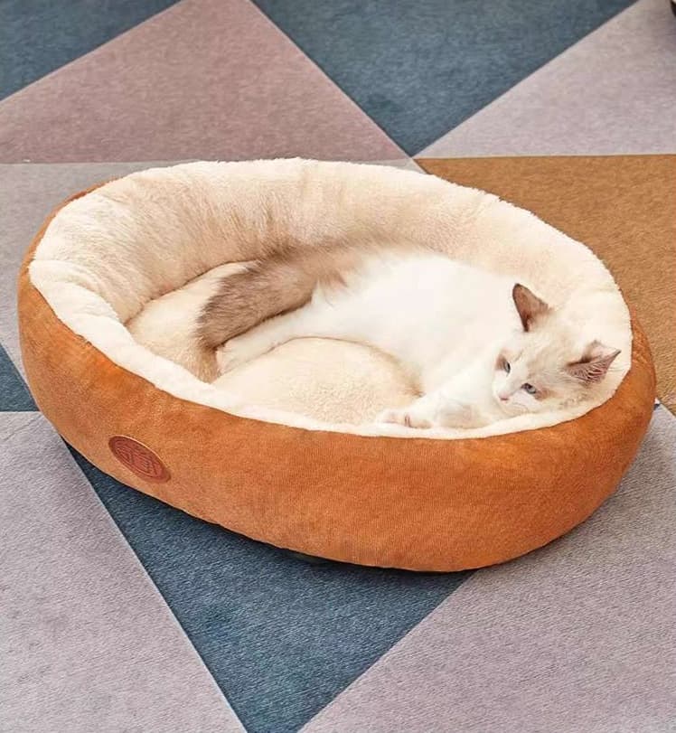 ペットマット 犬猫兼用もこもこペットベッド 深型保温マット