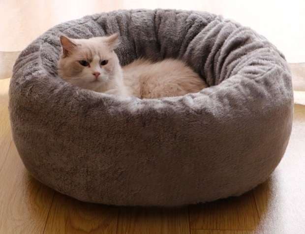 ペットマット 猫用もこもこ夢心地ペットベッド