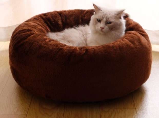 ペットマット 猫用もこもこ夢心地ペットベッド