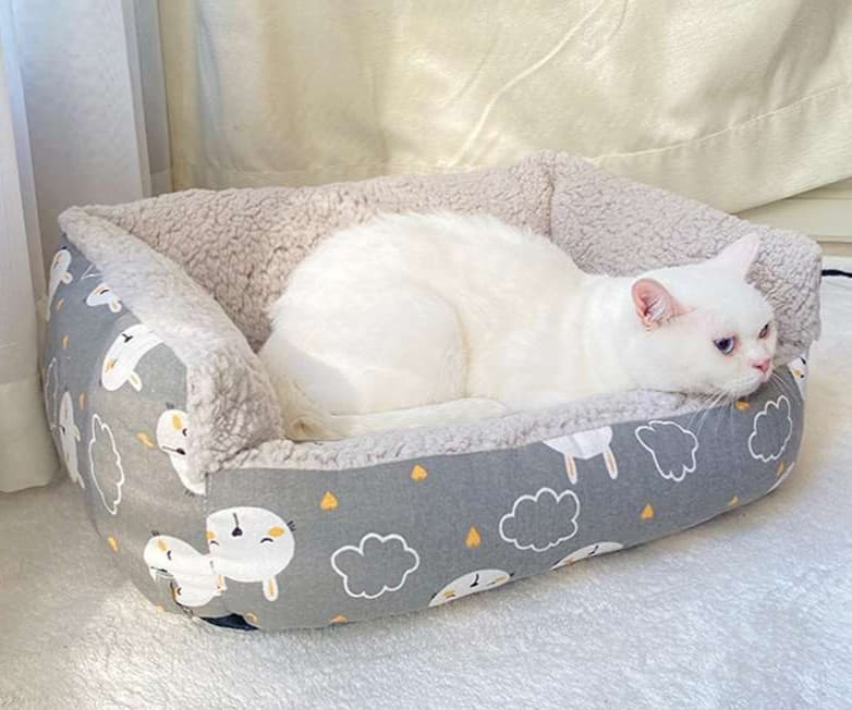 ペットマット 猫用 もこもこマット 秋冬用