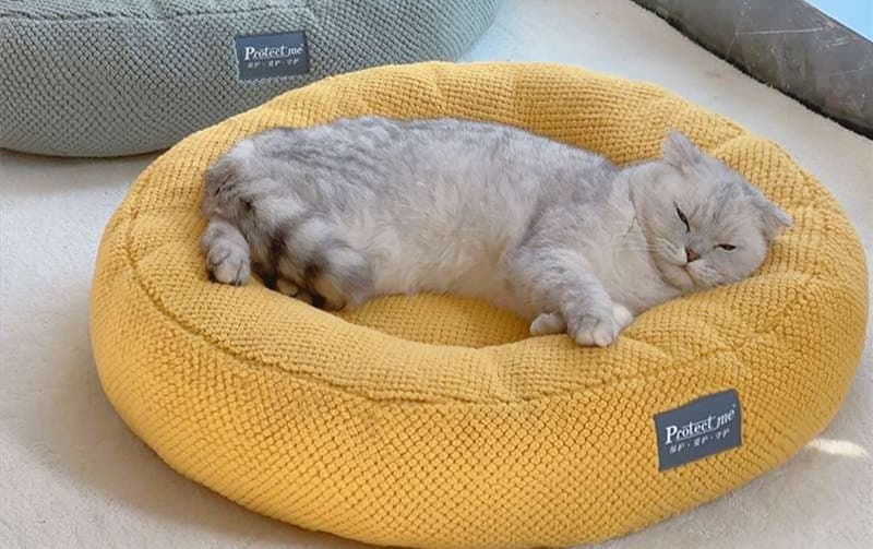 ペットマット 猫用 ふわもこマット 冬眠ぐっすり