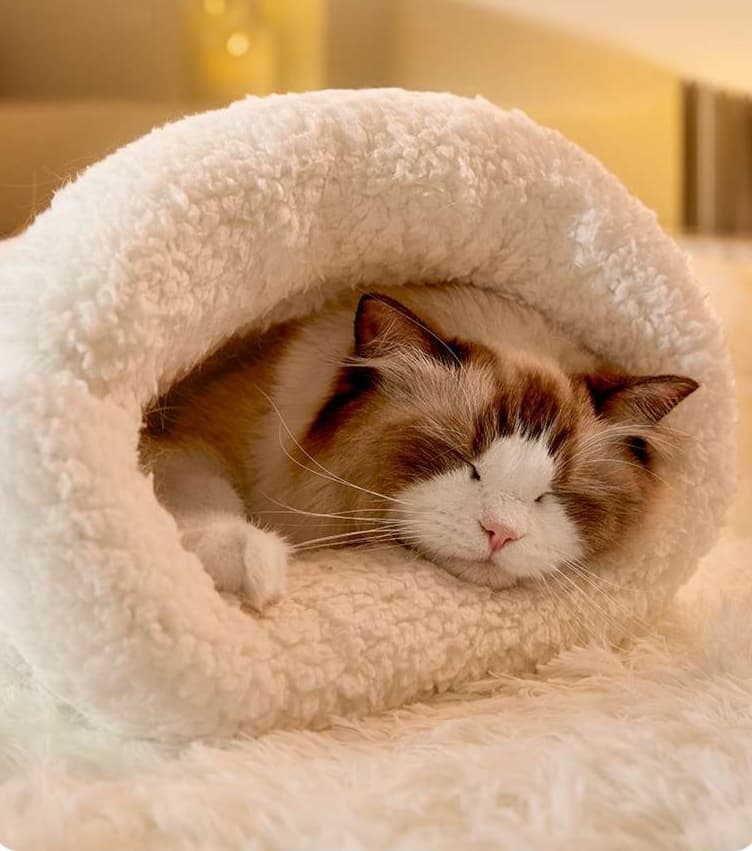 ペットマット 猫用 もぐりこみ包まれる布団型マット