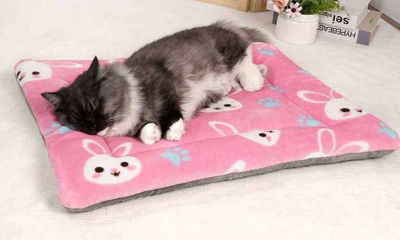 ペットマット 猫用 ふかふか三層構造 あったかマット