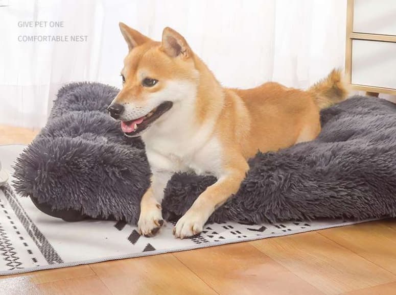 ペットマット 犬用 もこもこ暖か冬用マット