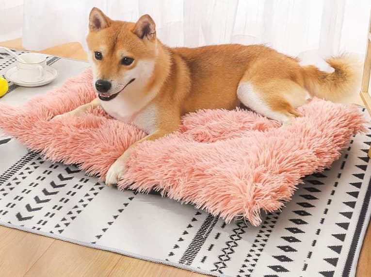 ペットマット 犬用 もこもこ暖か冬用マット