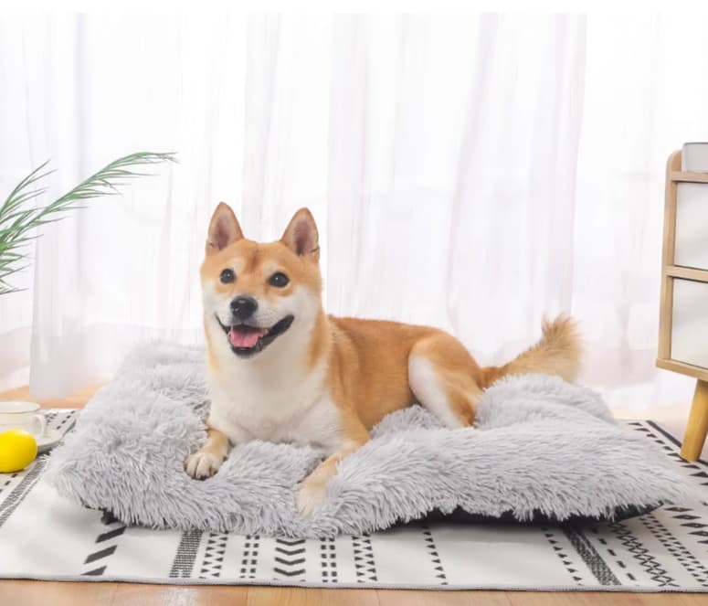 ペットマット 犬用 もこもこ暖か冬用マット
