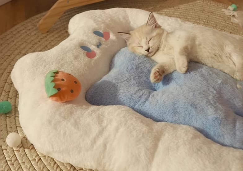 ペットマット 猫用 もこもこクラウドマット