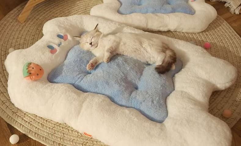 ペットマット 猫用 もこもこクラウドマット