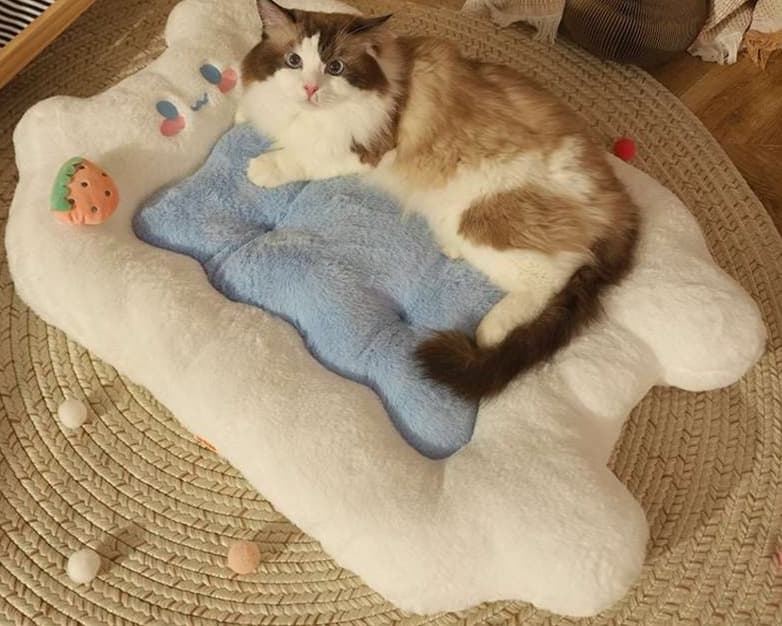 ペットマット 猫用 もこもこクラウドマット