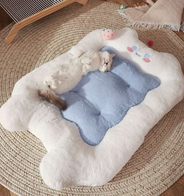 ペットマット 猫用 もこもこクラウドマット