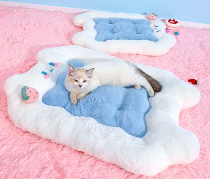 ペットマット 猫用 もこもこクラウドマット
