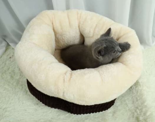 ペットマット 猫用 もこもこ冬眠ベッド