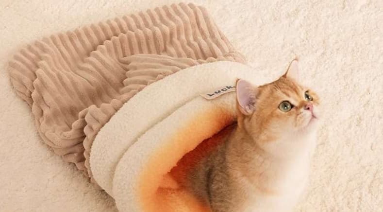 ペットマット 猫用 もぐりこみ暖房マット