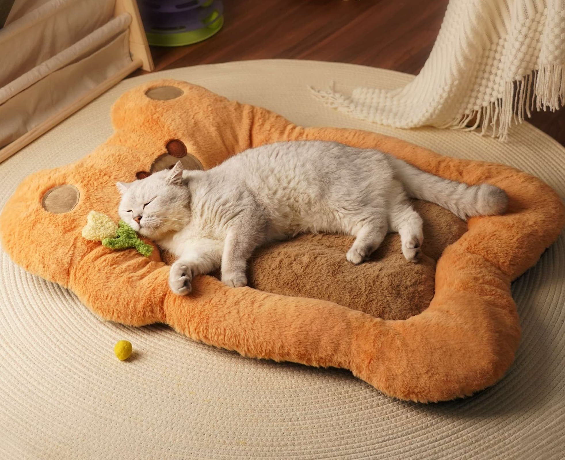 ペットマット 猫用 ふかふか夢ごこちマット