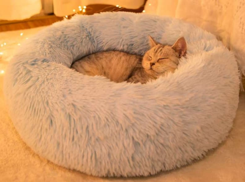 ペットマット 猫用 もふもふ贅沢おやすベッド