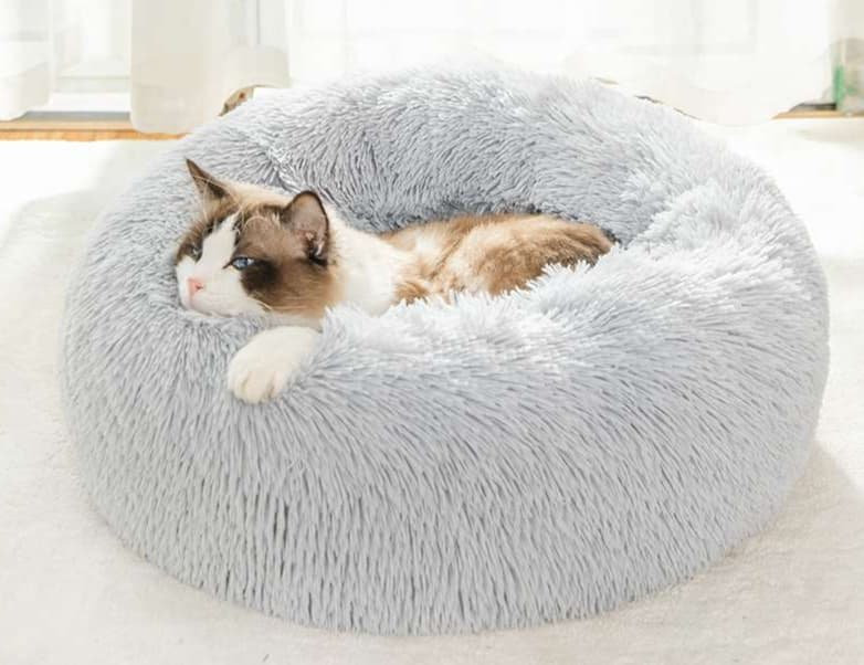 ペットマット 猫用 もふもふ贅沢おやすベッド