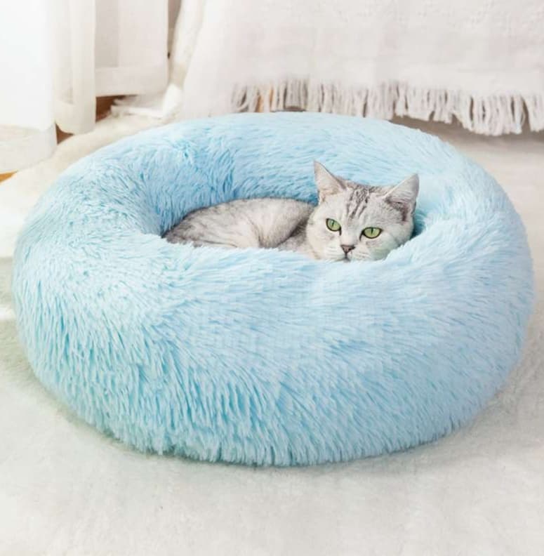 ペットマット 猫用 もふもふ贅沢おやすベッド