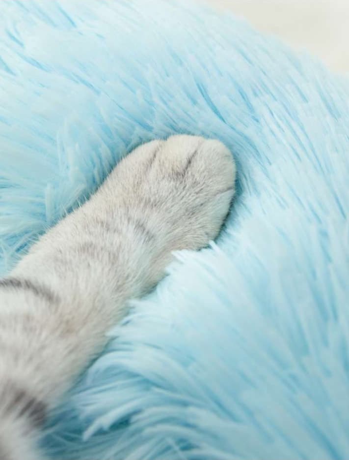 ペットマット 猫用 もふもふ贅沢おやすベッド