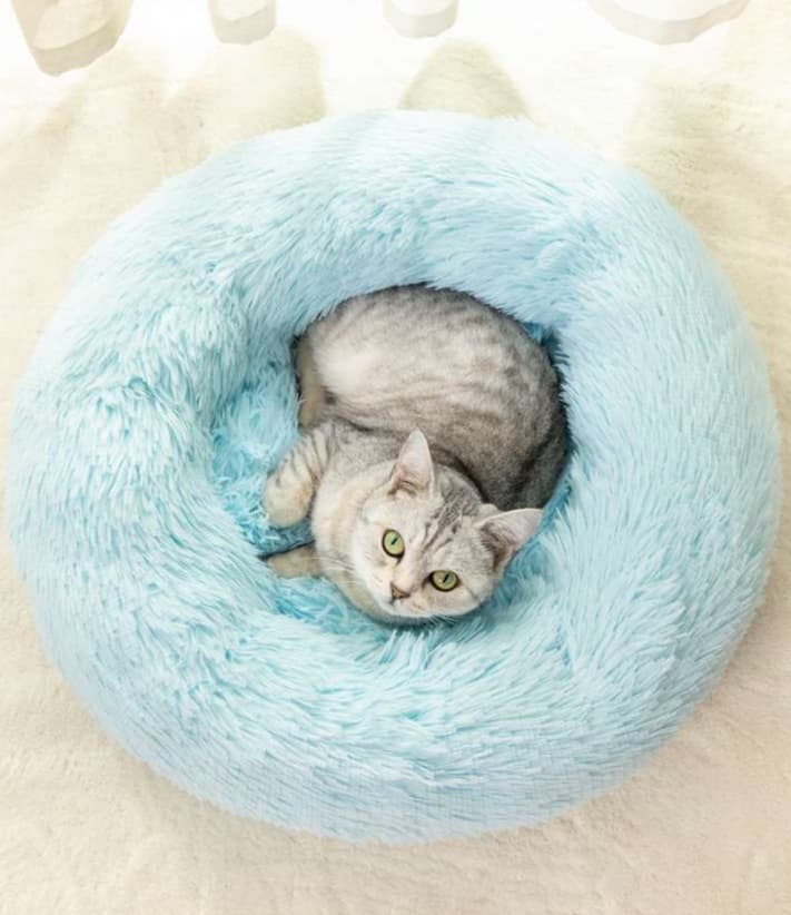 ペットマット 猫用 もふもふ贅沢おやすベッド