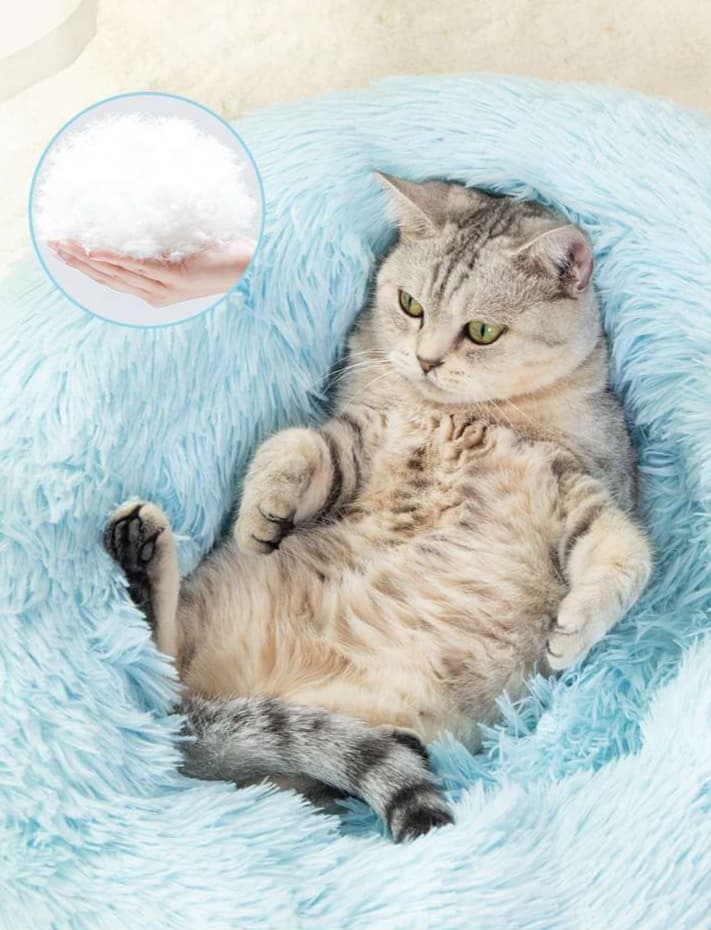 ペットマット 猫用 もふもふ贅沢おやすベッド