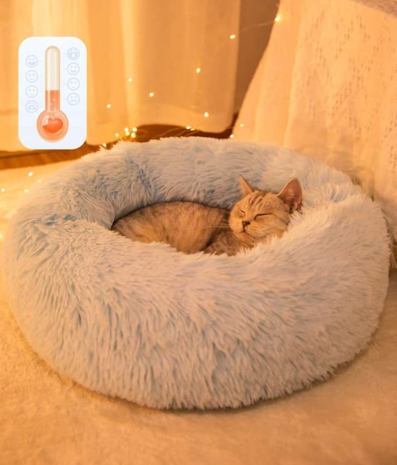 ペットマット 猫用 もふもふ贅沢おやすベッド