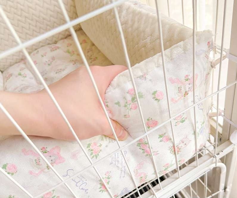 ペットマット 猫用 リボン付きお姫様ペットソファー