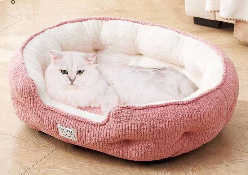 ペットマット 猫用 ふわもこ贅沢おやすみベッド