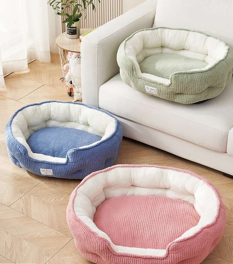 ペットマット 猫用 ふわもこ贅沢おやすみベッド