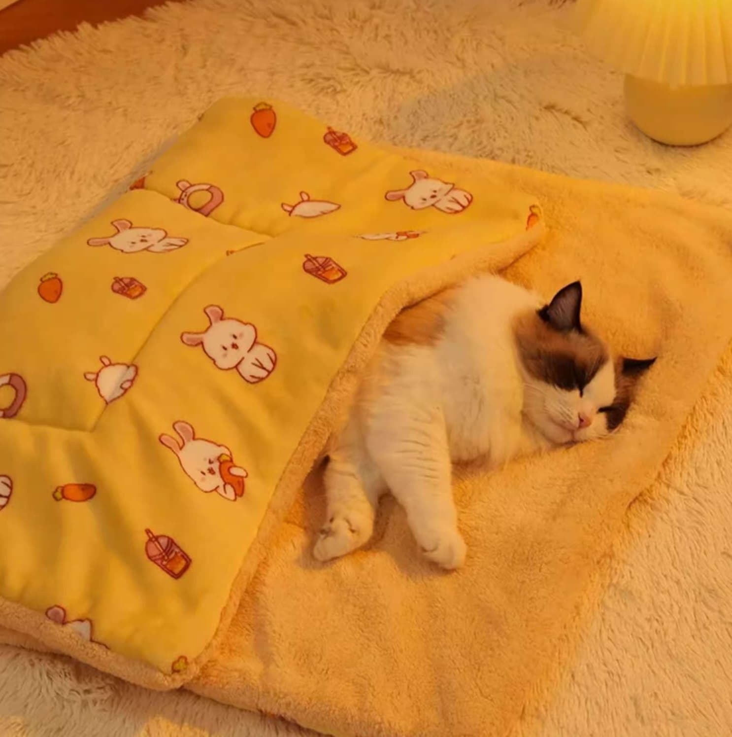 ペットマット 猫用 ふかふか安眠マット