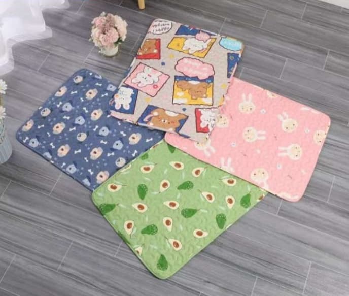 ペットマット 猫用 ふわふわ可愛い動物パッチワークマット
