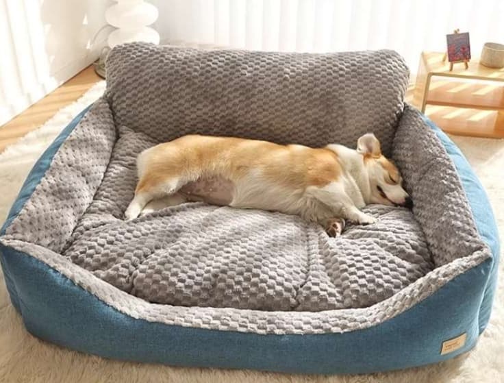 ペットマット 犬用 もふもふ秋冬兼用ドッグソファー