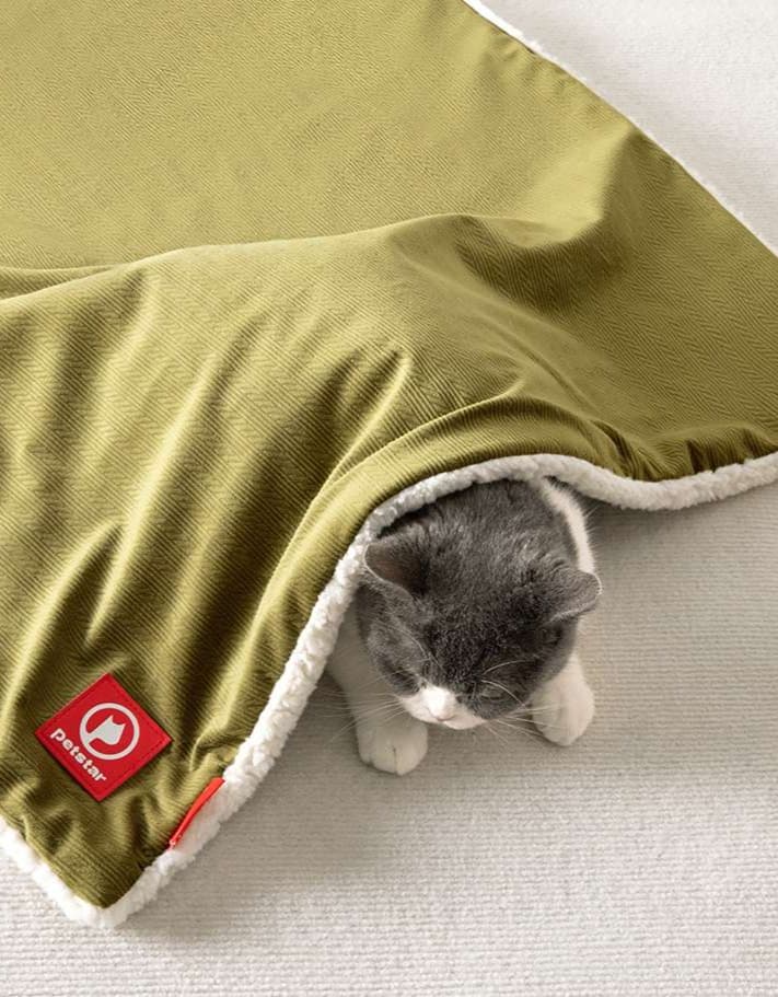 ペットマット 猫用 ふんわりもこもこ 秋冬マット