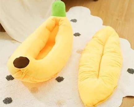 ペットマット 犬用 もちふわバナナベッド