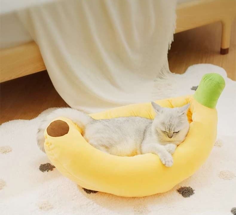 ペットマット 犬用 もちふわバナナベッド