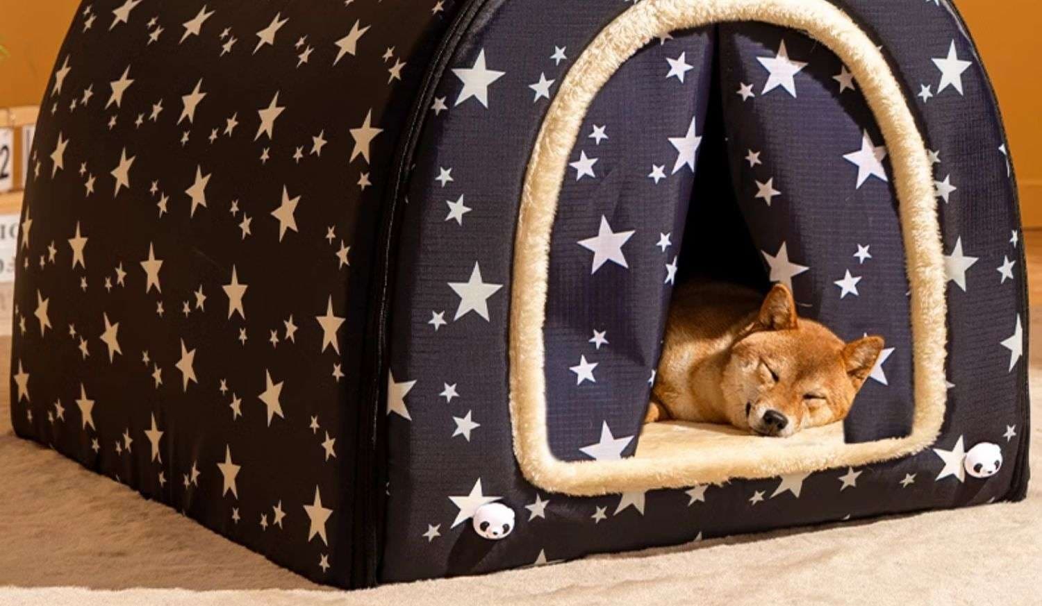 ペットマット 犬用 ふわもこ星空ハウスマット
