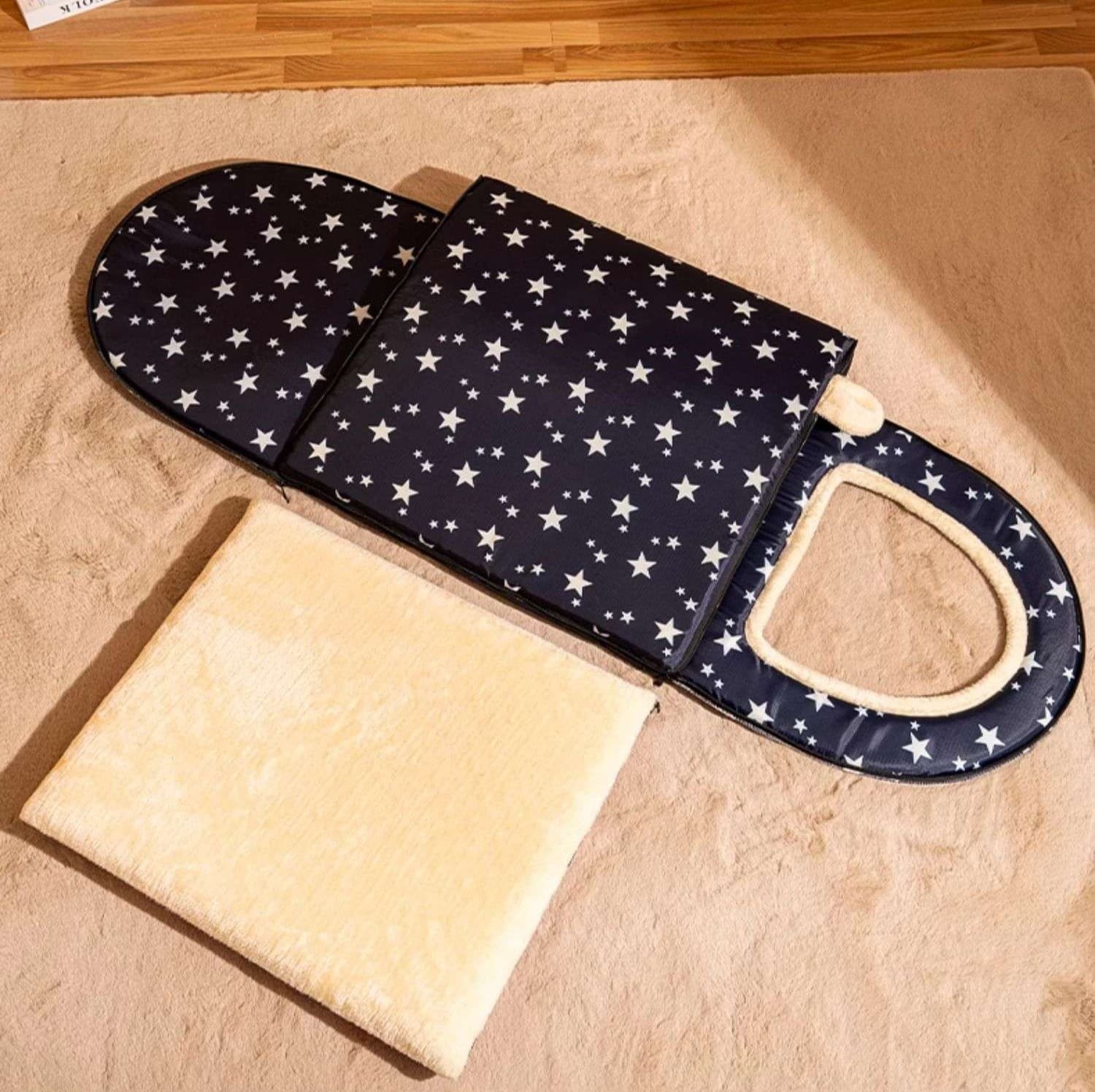 ペットマット 犬用 ふわもこ星空ハウスマット