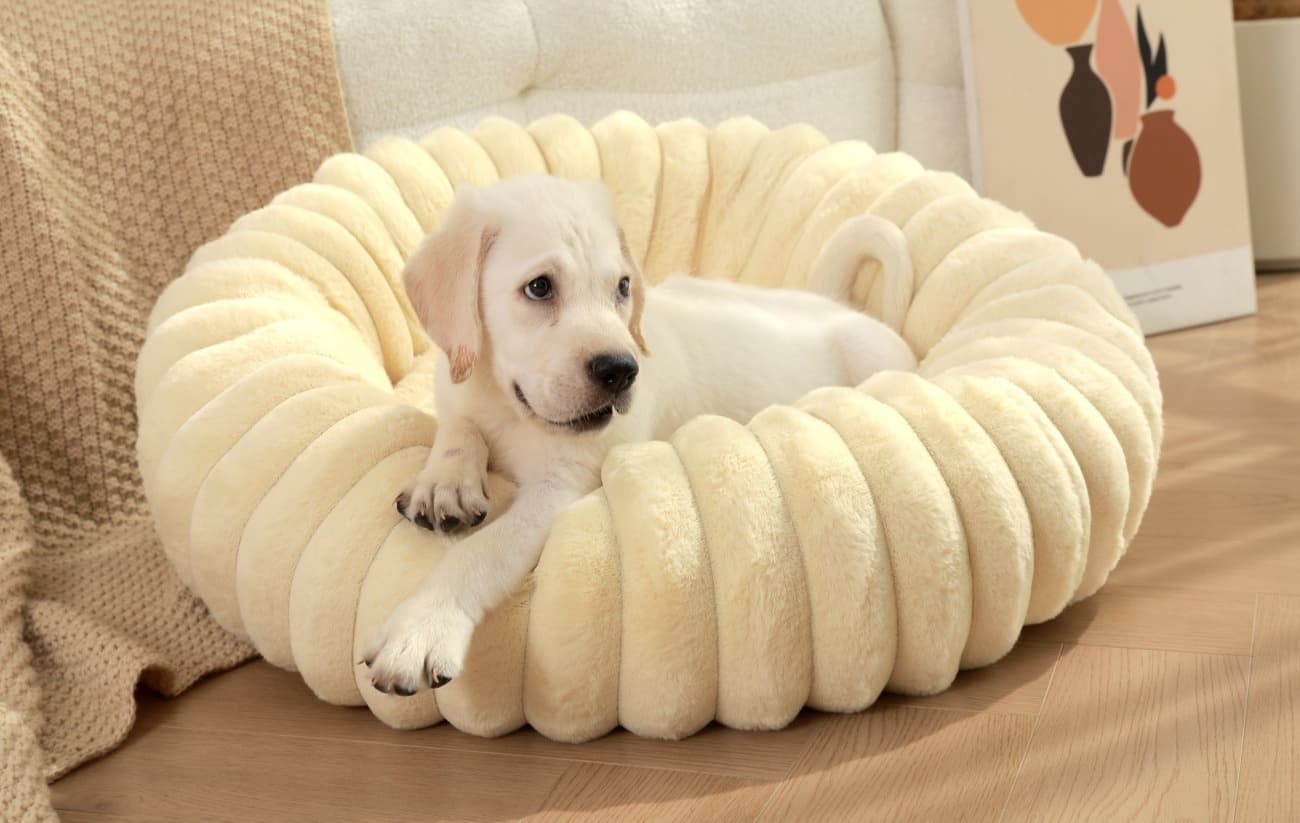 ペットマット 犬用 もこもこウェーブ ペット専用お昼寝マット