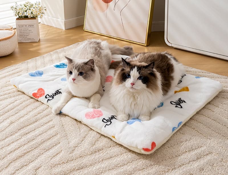 ペットマット 猫用 もこもこ癒しのマット